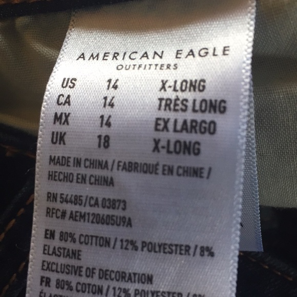 AE dream jegging size 14 long - Picture 7 of 8